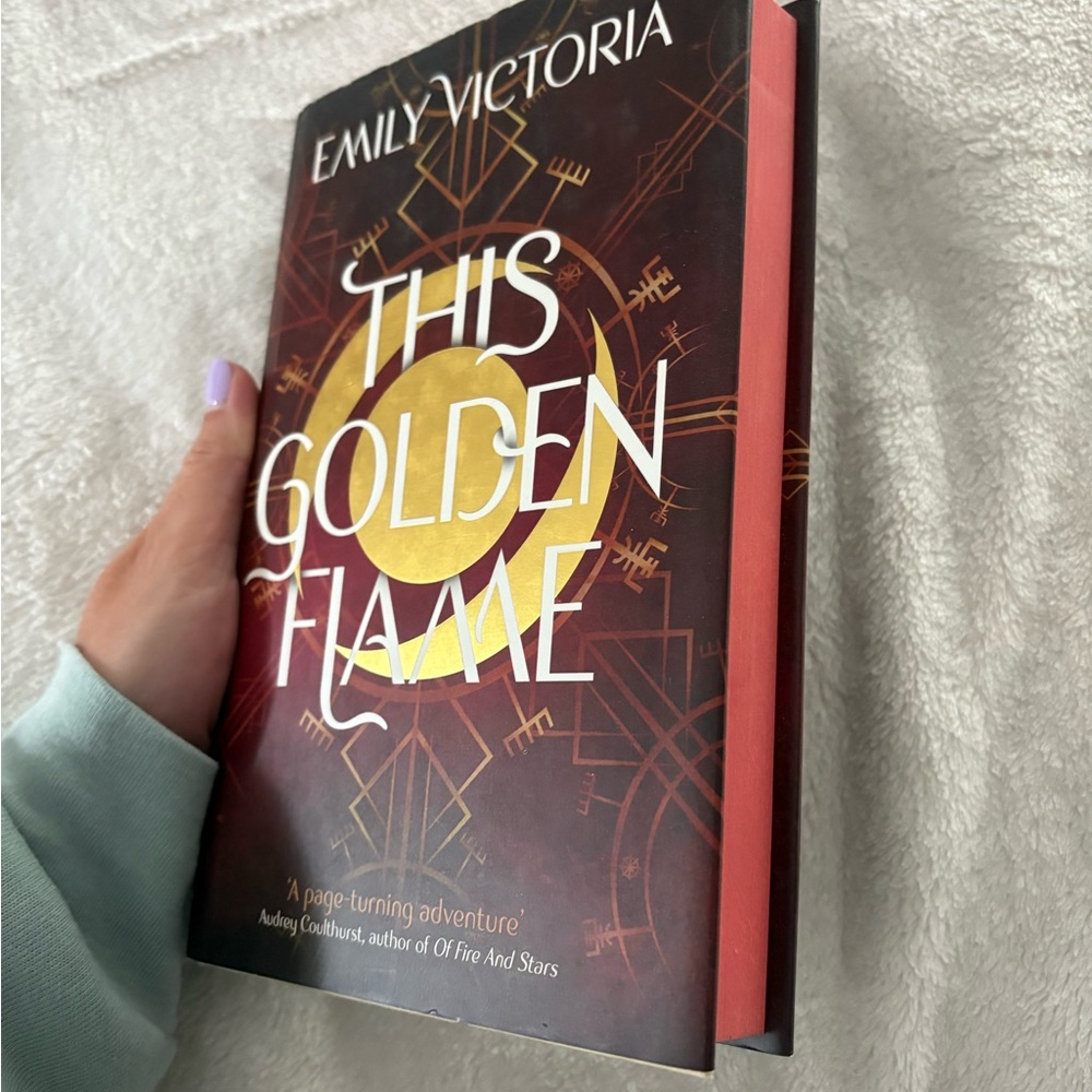 Emily Victoria 'This Golden Flame' Hardcover Book
